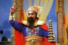 中国神话人物――托塔天王图片