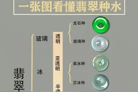 一张图看懂翡翠种水图片