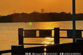 玫瑰与晚霞共绘浪漫，你在我心底的爱意泛滥.图片