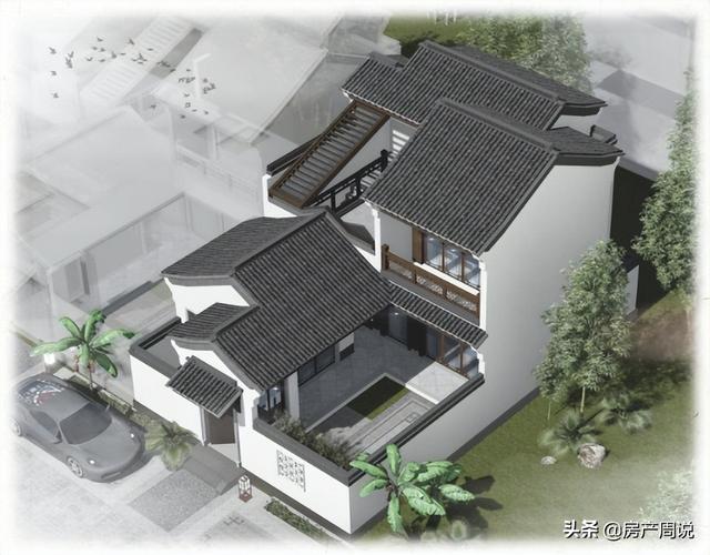 合院百变户型，现代多重院居