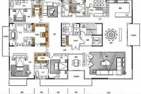 大平层是用来享受的吗？这个600平米户型会告诉你一个答案图片