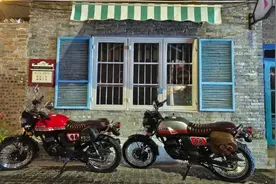 万元内复古车新选择，大运发布LATTE 200图片