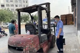 无手续的二手叉车坚决不能用图片
