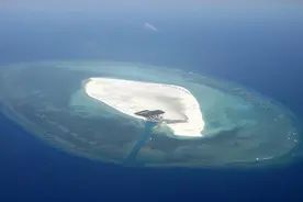 西沙中建岛，曾经寸草不生的白沙滩，如今建设得怎么样了？图片