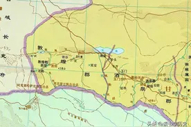 通过地图，了解甘肃省酒泉市从古到今的历史变迁图片