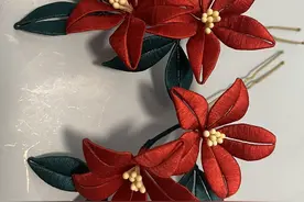 缠出各式各样的美丽发饰非遗缠花图片