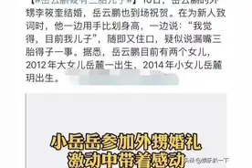 岳云鹏被爆有私生子，难道岳云鹏又要人设崩塌吗？图片