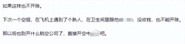 空姐机舱内穿情趣内衣拍照，发布称：超级舒服！网友：全脱算了