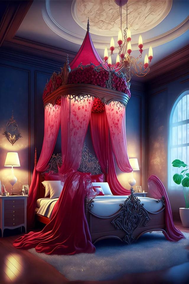 梦幻小屋，属于公主的房间