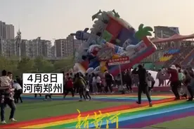充气城堡安全规范实施3年多，为何仍频现“翻车伤人”？记者调查图片