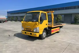 蓝牌新规清障车品牌大全 这些一拖二拖车救援车值得购买图片