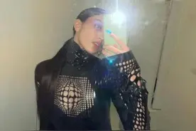 TWICE的志效，最新造型，韩国的Lady Gaga感觉图片