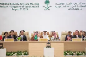 40国赴沙特参会，中美坐席大有讲究，各国已欣然接受中美平起平坐图片