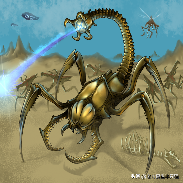 盘点《星河战队》虫族兵种，从低级兵，讲到女王和虫神