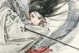 清华才子的水墨速写，笔下小姐姐撩人到腿软！这画风太迷人了图片