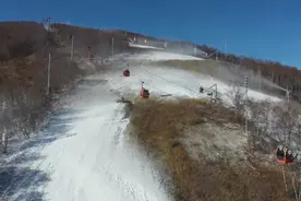 张家口崇礼雪炮齐鸣 首滑进入倒计时图片