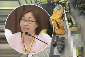 “台湾永远不可能回归中国”她说完这话几天后，就被吊臂砸死！图片