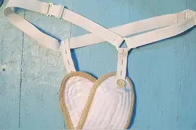 卫生巾的发展史，最早是给男人用的图片