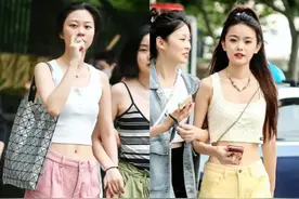 被这28套素人街拍惊艳了！满大街都是时髦精，个个时尚又好看图片