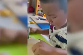 宝妈做饭难吃，萌娃瘦掉2斤肉，网友：不哭，坚持住！要开学了图片