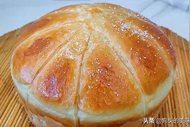 1碗面粉加4个鸡蛋，教你不用烤箱做面包，不揉出膜，出锅松软拉丝图片