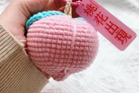桃子钥匙扣［附图解］图片