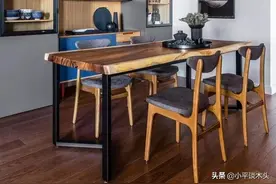 “上得厅堂下得厨房”的桌子——实木大板桌图片