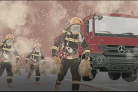 MG动画丨永远的冲锋 致敬消防战士图片