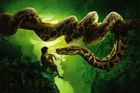 人类能用匕首在蛇肚子里自救吗？蟒蛇的进食习惯，让猎物必死无疑图片