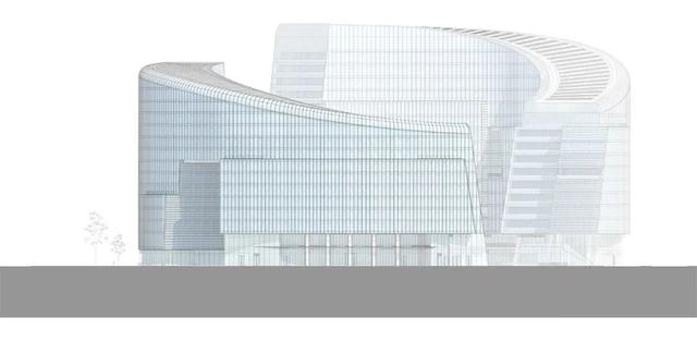 风之眼，LLA ‘成都高新万科中心’正在建设中
