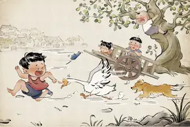 27种童年趣事，治愈插画分享给你图片