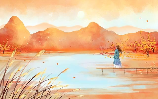 诗经《草虫》：晓看天色暮看云，行也思君，坐也思君