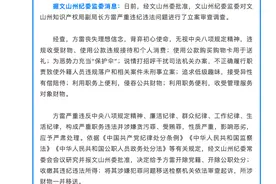追求低级趣味，接受异性有偿陪侍，文山州知识产权局副局长方雷被“双开”图片