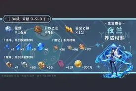 夜兰突破素材收集图片