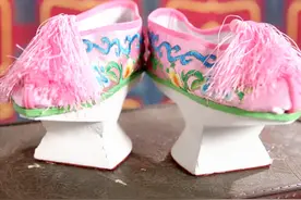 后宫妃嫔绣花鞋比高跟鞋还难穿，却倍受追捧，到底是何缘故？图片