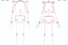 新手怎么画人体？动漫人体的绘画教程！图片