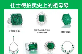 TOP10，佳士得拍卖史上的10大祖母绿图片