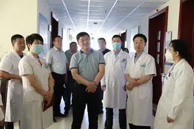 张掖市中医医院迎接甘肃中医药大学实践教学基地评审图片