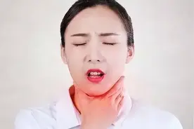 2个穴位，专治慢性咽炎，简单一按，咽炎不再图片