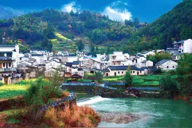 大山深处祖源村，一村十景胜桃源图片