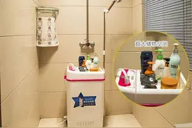 头次见卫生间洗澡不用热水器，越来越多人装这种代替，方便又省电图片