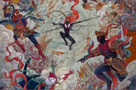 蜘蛛侠也来大闹天宫？这些中国风海报，惊艳了世界！图片