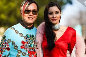 “疯狂的澳门富豪”：发型杀马特穿衣超辣眼，屡传破产却壕奢宠妻图片