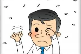 眼睛飞蚊症黑影怎样消除图片