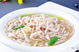 经典鲁菜——滑炒里脊丝图片