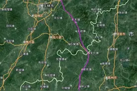 广西规划中北流至广东化州市高速公路的南下大通道图片