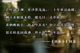 因为一句话，背下全首诗图片
