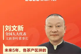 刘文新代表：茶产业谋高质量发展，“三茶”统筹拼组合拳图片