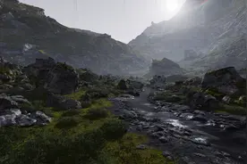 用UE4制作死亡搁浅风格场景：资产，植被，构图流程图片