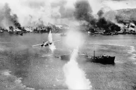 人类史上最大海战，美国覆灭日本帝国海军，从此世界海洋无敌手图片